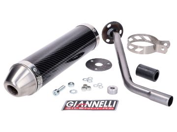 Obrázok z tlmič Giannelli carbon pre Beta RR 50 Enduro, Motard 12-16, Enduro 50 Factory 15-16