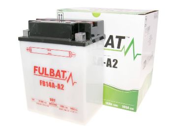 Obrázok z Batéria Fulbat FB14A-A2 DRY vrátane náplne