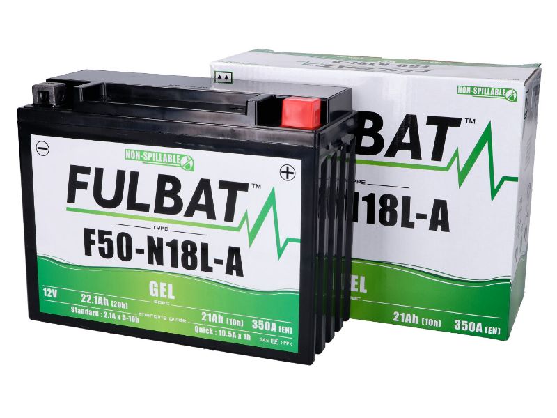 Obrázok z batéria Fulbat F50-N18L-A GEL (12N18-3A)