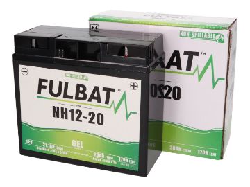 Obrázok z Batéria Fulbat NH12-20, NH12-18 GEL pre ride-on mower, mowing machine