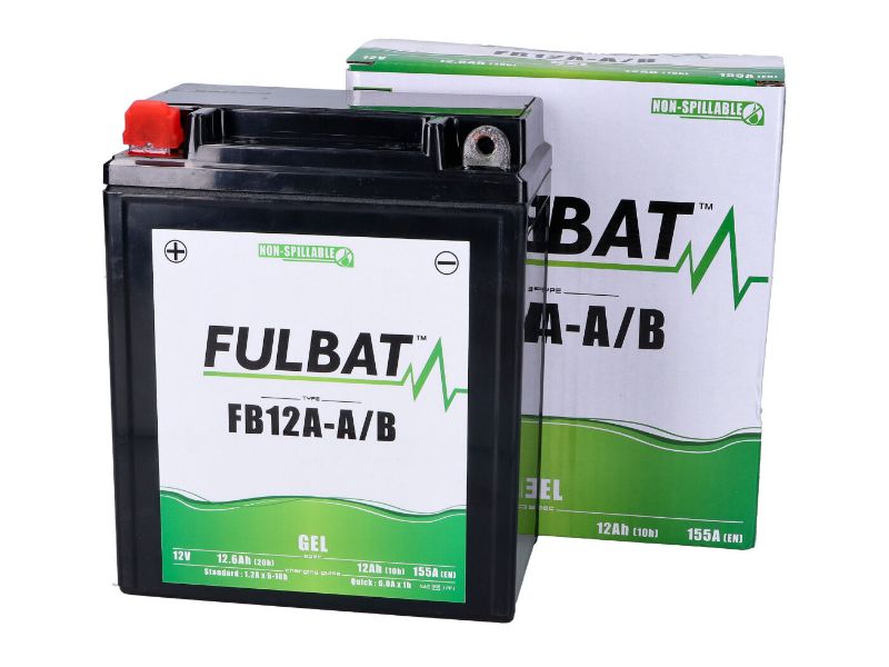 Obrázok z batéria Fulbat FB12A-A/B GEL (12N12A-4A-1)