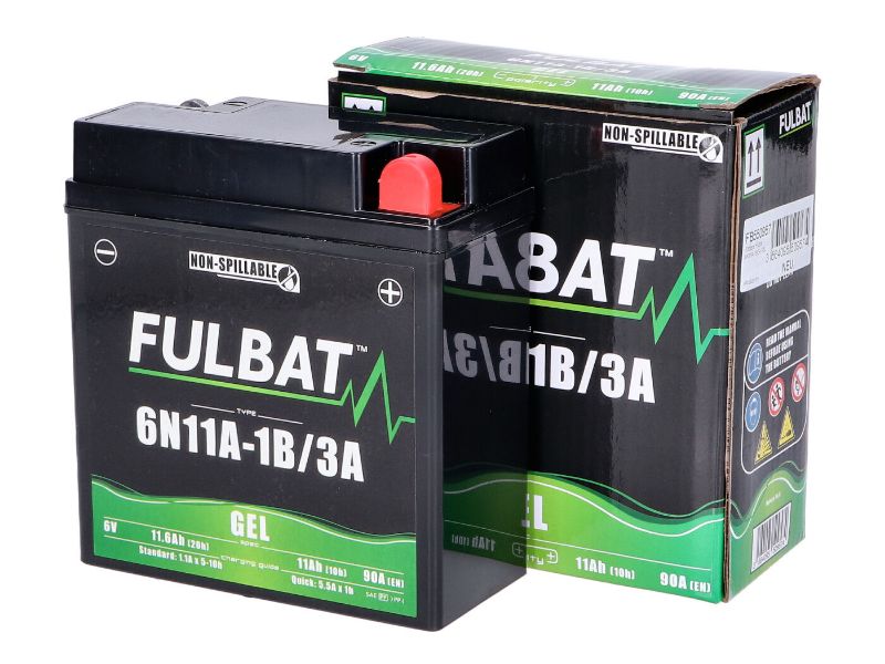 Obrázok z batéria Fulbat 6N11A-1B/3A GEL