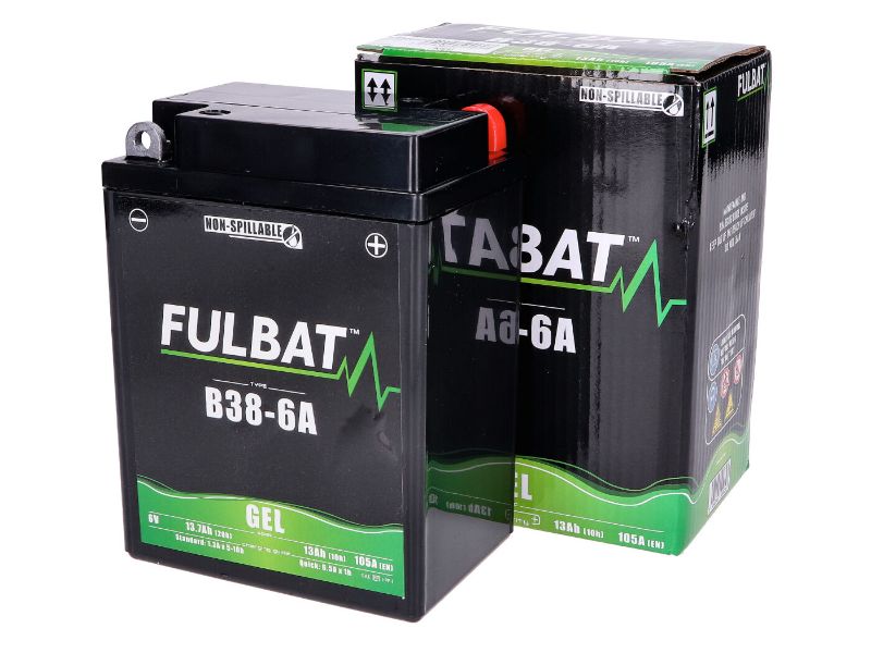 Obrázok z batéria Fulbat B38-6A GEL