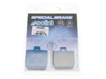 Obrázok z brzdové platničky Polini organic pre Yamaha Aerox, MBK Nitro