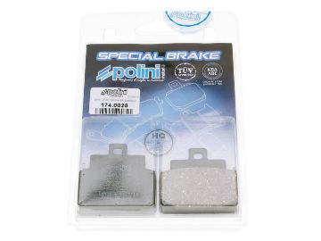 Obrázok z brzdové platničky Polini organic pre Aprilia Scarabeo 100