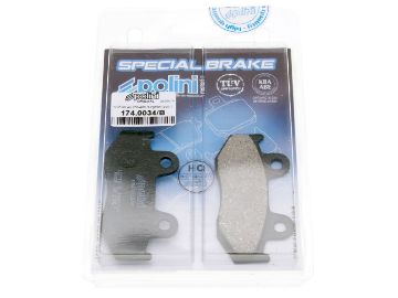 Obrázok z brzdové platničky Polini organic pre Suzuki Burgman 250, 400 96-00