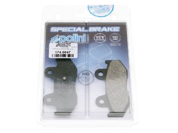 Obrázok z brzdové platničky Polini organic pre Suzuki Burgman 250, 400 01-06