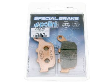 Obrázok z brzdové platničky Polini sintered pre Honda Foresight , Pantheon