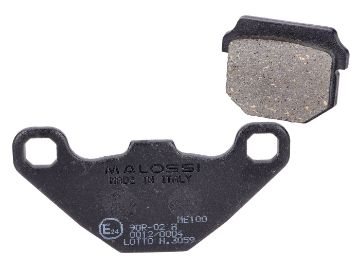 Obrázok z brzdové platničky Malossi organické pre Aprilia, Hyosung, Peugeot, Derbi, Piaggio, TGB