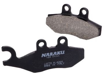 Obrázok z brzdové platničky Naraku organic pre Piaggio X7, X9, X-Evo, MP3, Vespa 946, GTS, GTV
