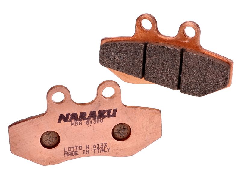 Obrázok z brzdové platničky Naraku sintered pre Aprilia, CH, Motorhispania, Peugeot, Rieju