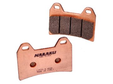 Obrázok z brzdové platničky Naraku sintered pre Aprilia, BMW, Ducati, KTM, Moto Guzzi