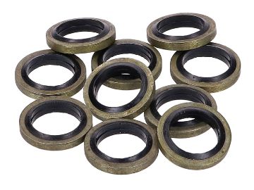 Obrázok z Tesniaci krúžok brzdovej hadice sada aluminum 10x15x1.5mm - 10 ks