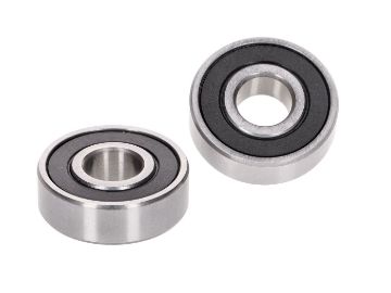 Obrázok z Ložiská kolesa - sada Naraku predné / zadné koleso 6201.2RS pre Aprilia, Derbi, Kymco, Piaggio, Gilera, Honda, Peugeot, SYM