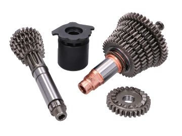 Obrázok z prevodovka / sada hriadeľa prevodovky 5-stupňová športová komplet, 24/32 pre Simson S51, S70, KR51/2, SR50, SR80
