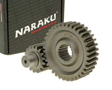 Obrázok z Prevod sekundárny sada  Naraku racing 17/36 +31% pre GY6 125/150cc 152/157QMI