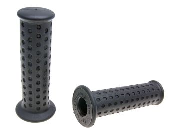 Obrázok z gripy - rukoväte riadidiel sada Domino 3031 Scooter Piaggio Style čierna farba 118mm