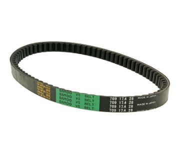 Obrázok z Remeň variatora Bando V/S typ 724mm pre Piaggio krátky blok , Honda, Peugeot
