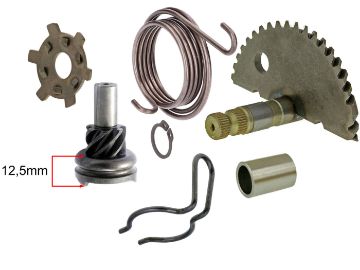 Obrázok z sada na opravu nakopávačky 12,5 mm pre Peugeot 50cc vertikálny