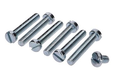 Obrázok z Skrutky pre kryt spojky sada 7-ks pre Simson S51, S53, S70, S83, SR50, SR80, KR51/2, M531, M541, M741