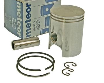 Obrázok z piest - sada Meteor 40.30mm náhrada pre Minarelli AM, Generic, KSR-Moto, Keeway, Motobi, Ride, 1E40MA, 1E40MB