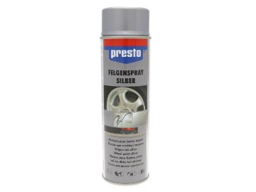 Obrázok z Sprej na ráfiky PRESTO, strieborný 500ml