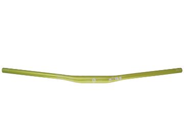 Obrázok z riadidlá  AL7075 780x31.8, 10mm stúpanie 5° up-, 7° zošykmenie  - zelená f.