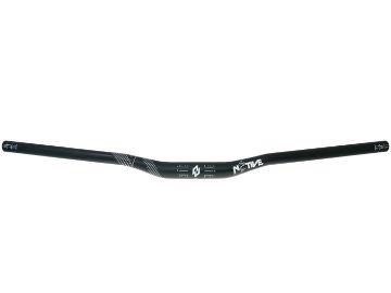 Obrázok z riadidlá  AL7075 740x31.8, 20mm stúpanie 5° up-, 7° zošykmenie  - čierna f.