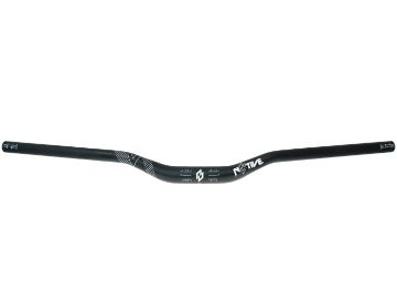 Obrázok z riadidlá  AL7075 740x31.8, 30mm stúpanie 5° up-, 7° zošykmenie  - čierna f.