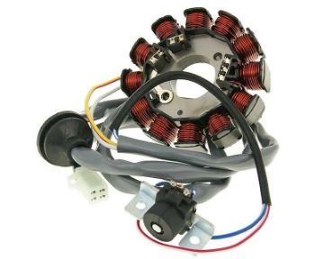 Obrázok z alternátor stator 12-pólov pre Minarelli s Ducati zapaľovanie (03-)