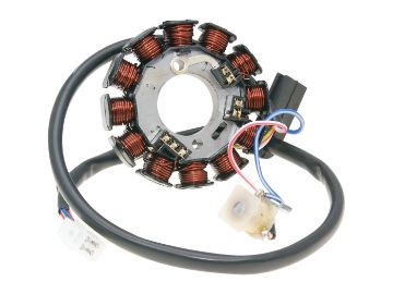 Obrázok z alternátor stator 12-pólov pre Minarelli AM6 Power Up (Moric)