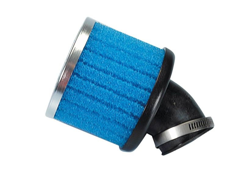 Obrázok z vzduchový filter Polini D.36 Special long air box 36mm 30° modrá f.