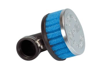 Obrázok z vzduchový filter Polini D.34 Special short air box 34mm 90° modrá f.
