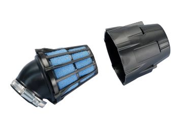 Obrázok z vzduchový filter Polini D.42 air box 42mm 30° čierna f.