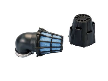 Obrázok z vzduchový filter Polini D.32 air box 32mm 90° čierna f.