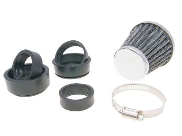Obrázok z vzduchový filter Power 35-48mm karburátor spojenie chrome