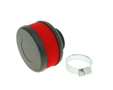 Obrázok z vzduchový filter Flat pena červená farba 28-35mm priamy (adapter)