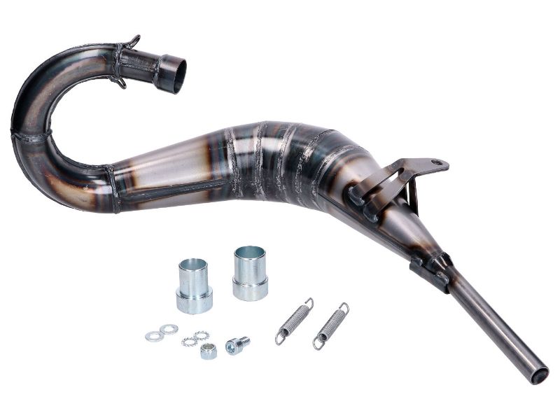 Obrázok z výfuk Giannelli Enduro pre Yamaha DT 50 R 98-03, MBK X-Limit 98-03