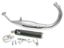Obrázok z výfuk Tecnigas XS chrom pre Yamaha DT 03-10, Malaguti XSM, XTM 03-10