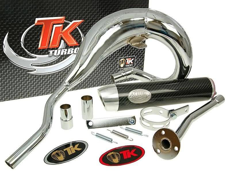 Obrázok z výfuk Turbo Kit Bufanda RQ chrom pre Aprilia RX 50 (99-05)