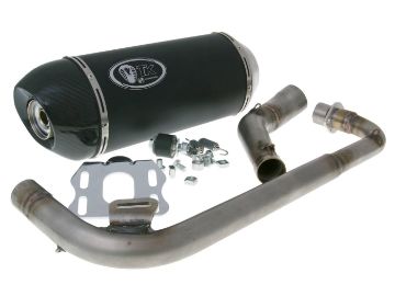 Obrázok z výfuk Turbo Kit GMax carbon H2 4T pre Honda MSX / Grom 125