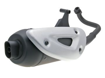 Obrázok z výfuk Tecno Straight pre Aprilia SR50 (Piaggio motor )