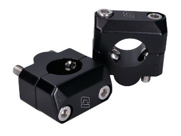 Obrázok z Objímky riadidiel sada Doppler 22mm auf 28,6mm čierne