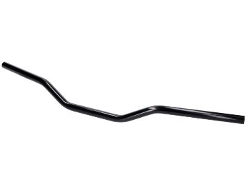 Obrázok z riadidlá Enduro / Supermoto Naraku z čiernej lakovanej ocele pre Derbi Senda 11-17, RCR, SMT