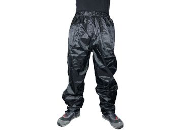 Obrázok z nohavice do dažďa - nepremok Trendy čierne - veľkosť XL