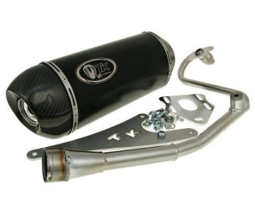 Obrázok z výfuk Turbo Kit GMax carbon H2 4T pre Honda Zoomer, Ruckus