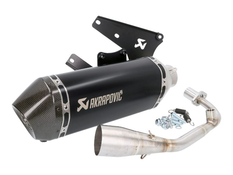 Obrázok z výfuk Akrapovic Racing Line pre Piaggio Liberty, Vespa Primavera, Sprint 125, 150cc iGet Euro4