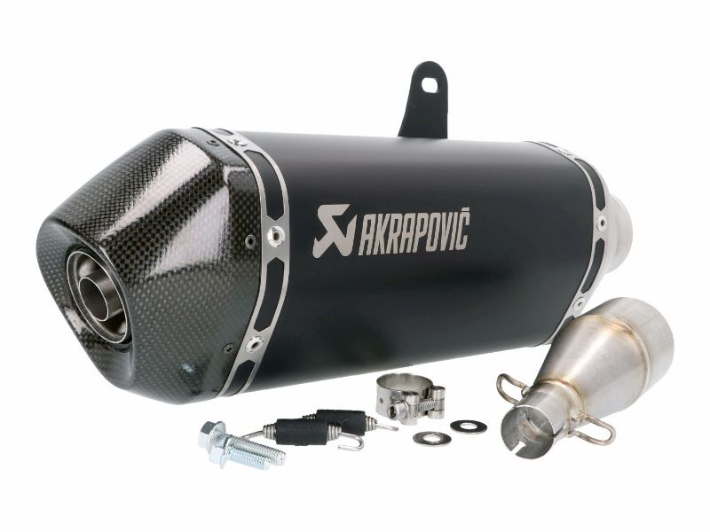 Obrázok z výfuk Akrapovic Slip-On Line pre Vespa GTS 125 iGet Euro4 2016-