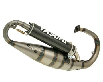 Obrázok z výfuk Yasuni Scooter R carbon pre Peugeot vertical