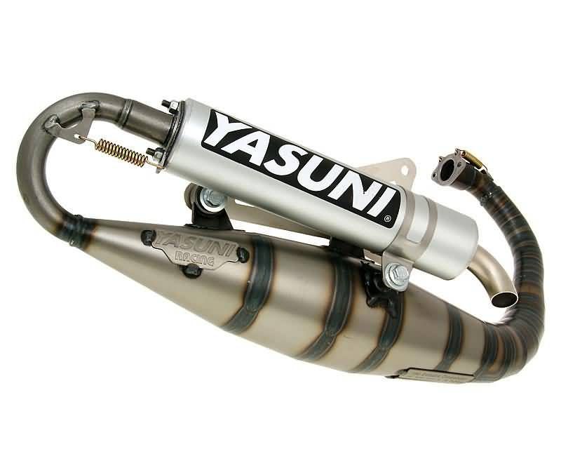 Obrázok z výfuk Yasuni Carrera 16 aluminum pre Minarelli vertical